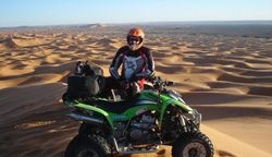 Sahara, quad, moto