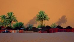morocco desert tent