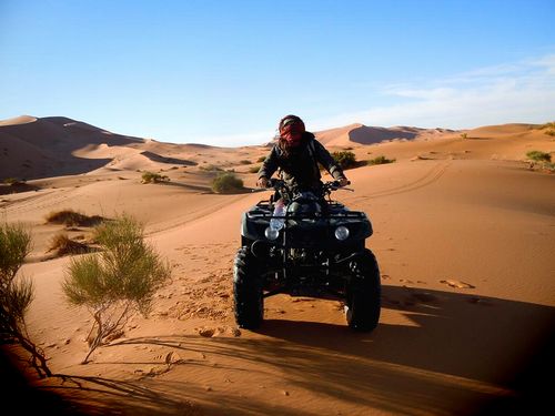 Sahara, quad, moto