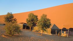 morocco desert tent