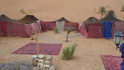 desert morocco tent